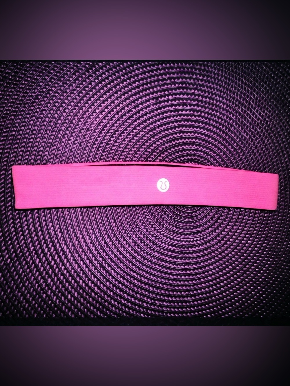lululemon athletica Pink Stretch Headband